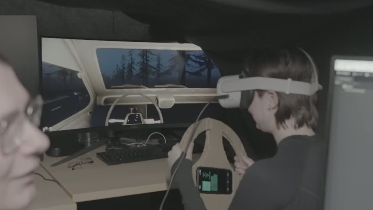 Simulateur de conduite VR : démo